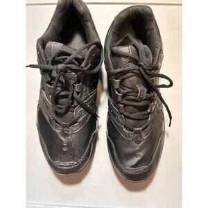 Avia Mens Slip Resistant Work Shoes 11 Black No-slip Oil Resistant Sneakers